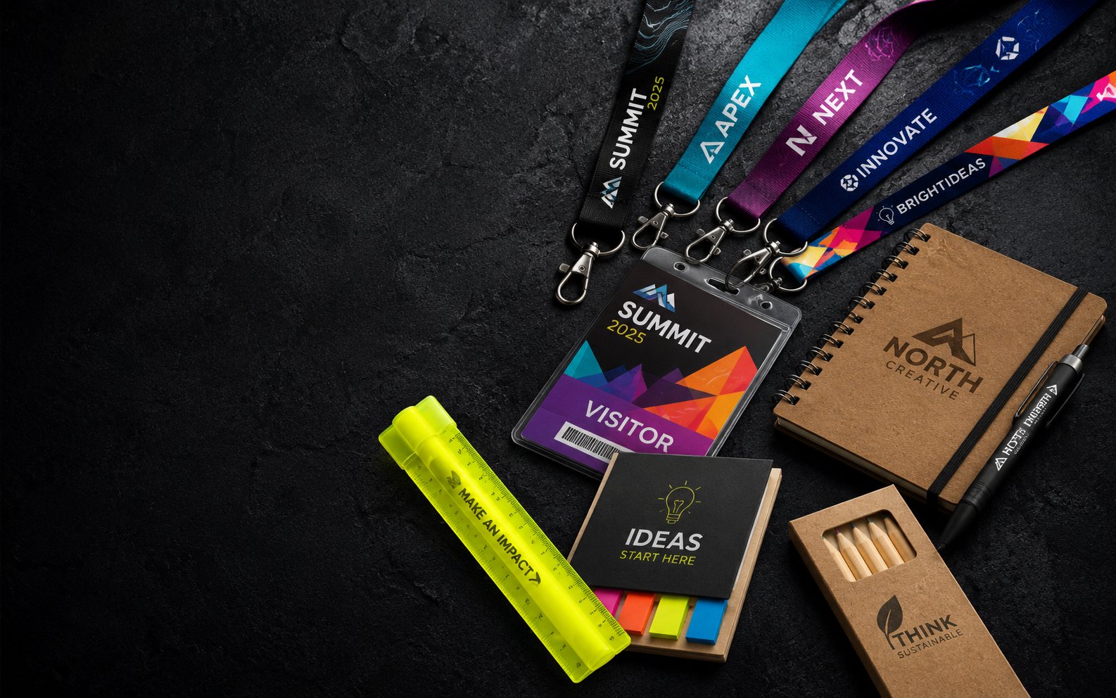 Business promotional products for offices and events