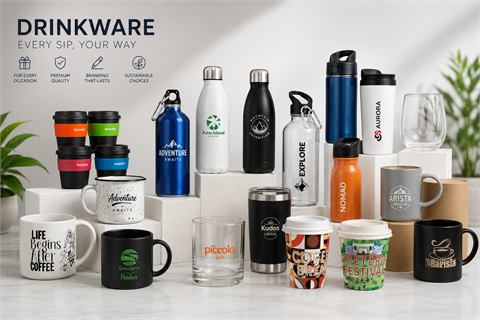 Branded drinkware ideas