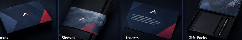 Digital Packaging Printing examples for Boxes, Sleeves, Inserts, Gift Packs