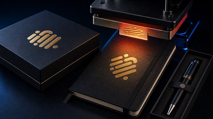 Hot Stamping branded product examples