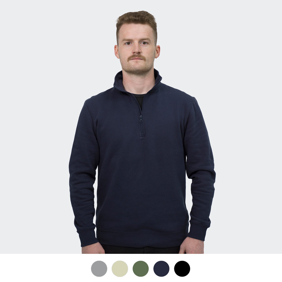 Camden Unisex Quarter Zip branded apparel product image