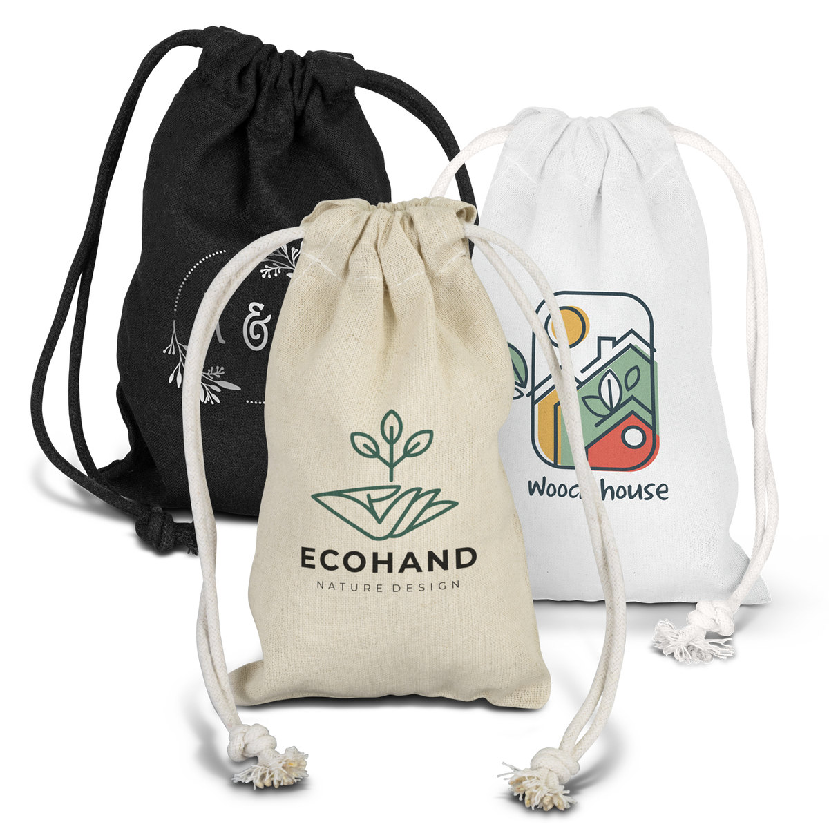 Cotton Gift Bag - Small branded packaging product image
