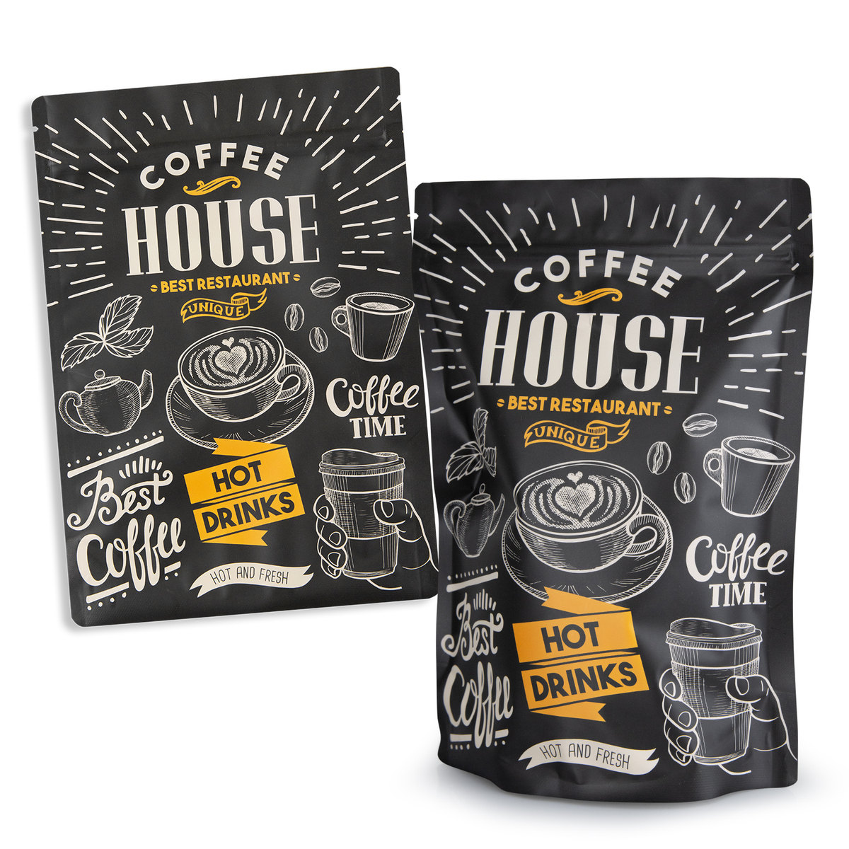 Foil Stand Up Pouch - Large branded packaging product image