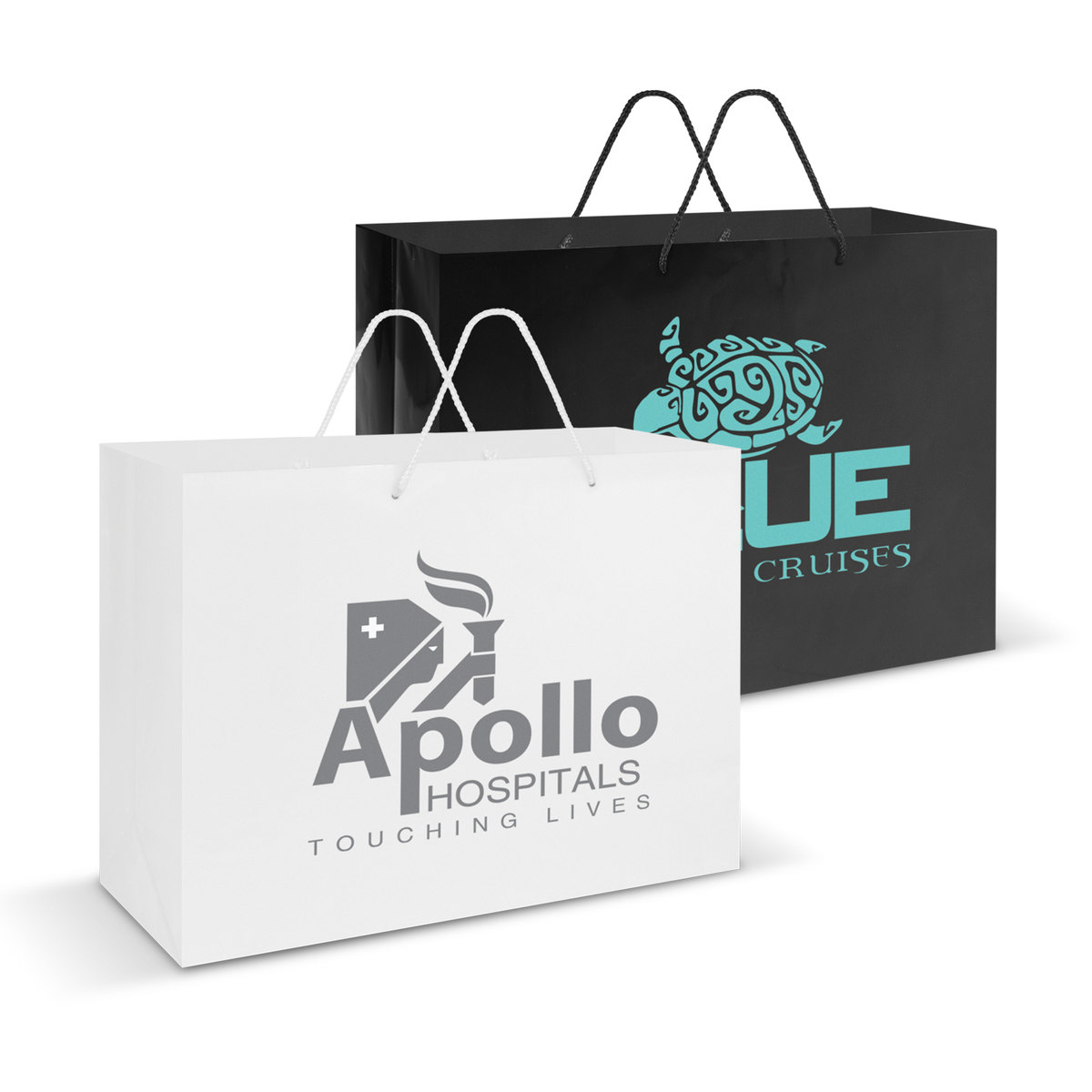 Laminated Carry Bag - Extra Large branded packaging product image