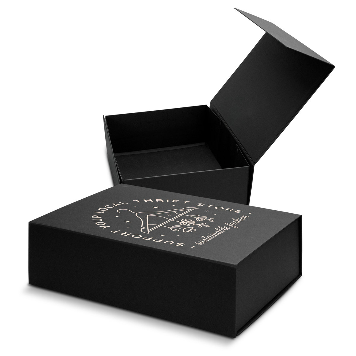 Magnetic Lid Gift Box - Medium branded packaging product image