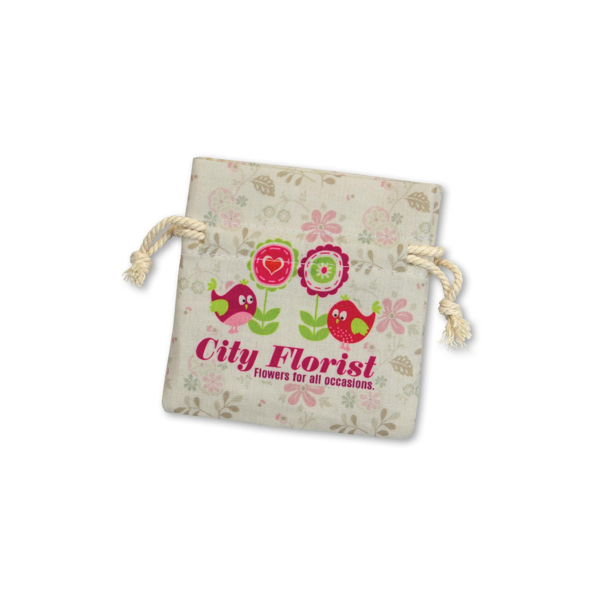 Turin Cotton Gift Bag - Small branded packaging product image
