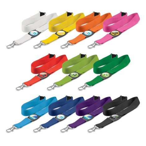 Crest Lanyard branded event merchandise product image