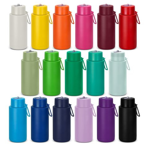 Aura vacuum bottles in a range of colours