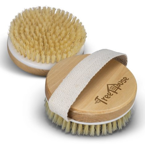 Wooden Body Brush branded personal product image