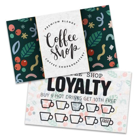 Full Colour Loyalty Cards branded print product image