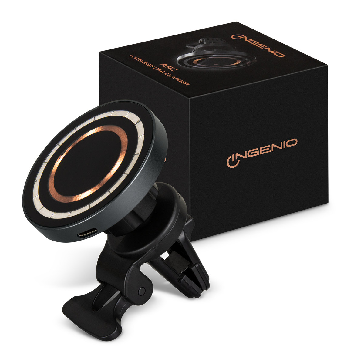 INGENIO Arc Wireless Car Charger branded tech accessories product image