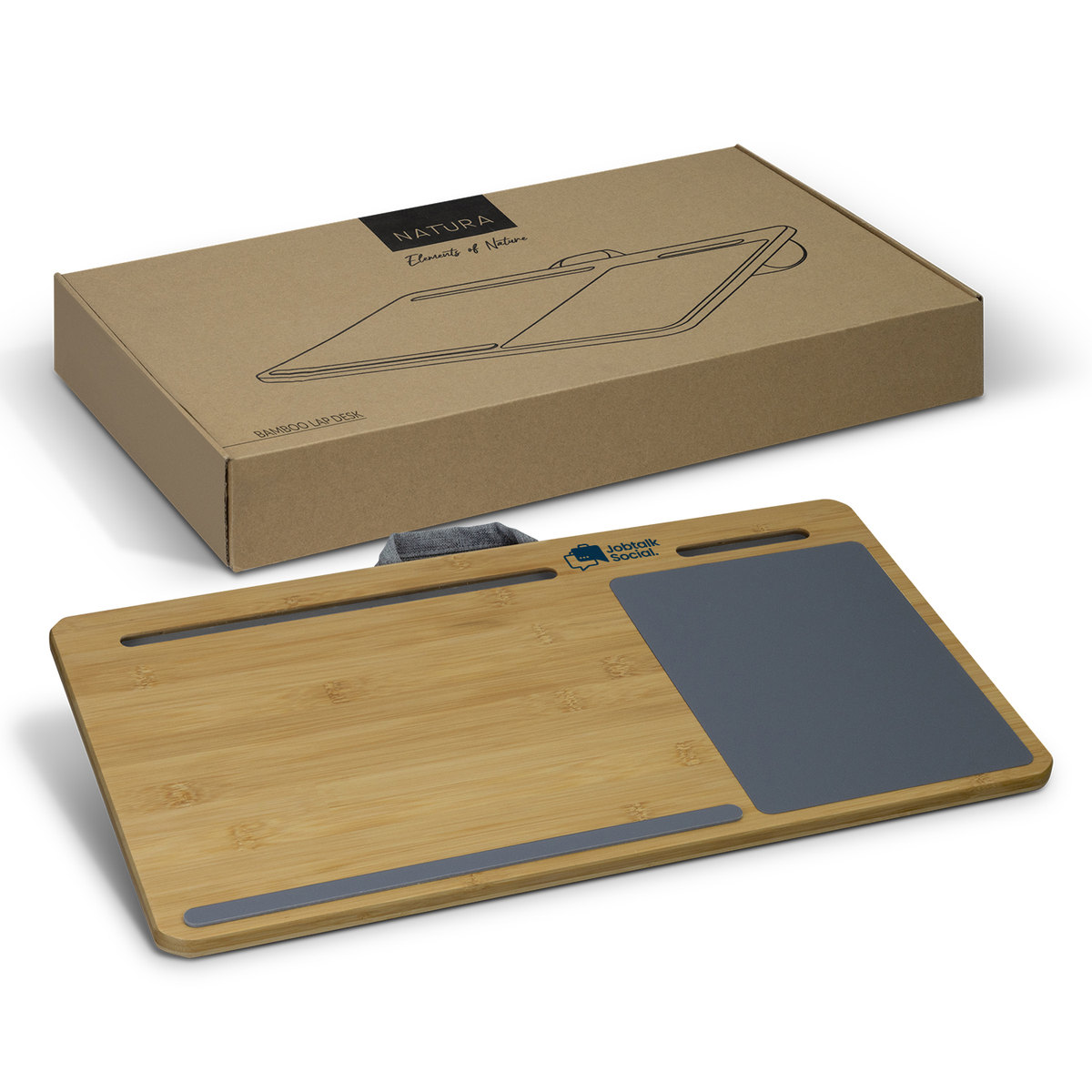 NATURA Bamboo Lap Desk branded tech accessories product image
