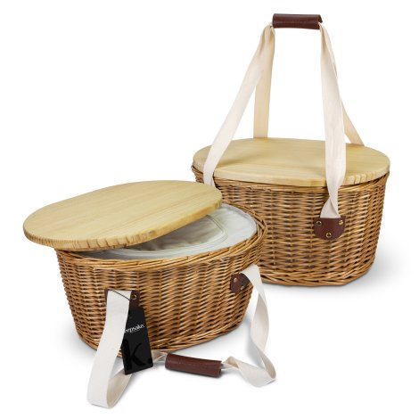 Keepsake Picnic Cooler Basket branded bag product image