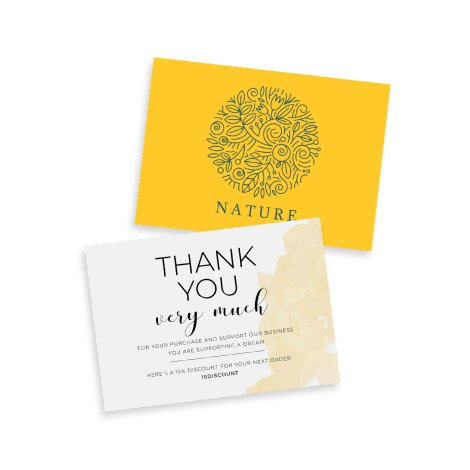 A7 Message Card branded branded packaging product image
