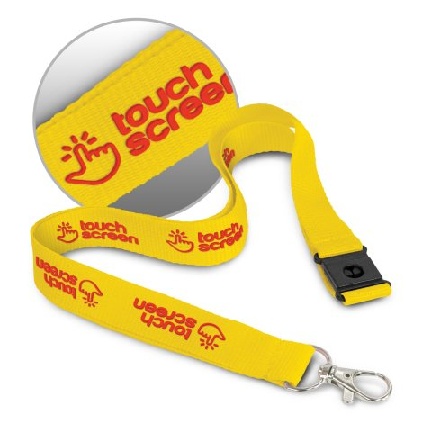 3D Logo Lanyard branded event merchandise product image