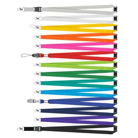 Custom Printed Lanyard - 24mm branded event merchandise product image