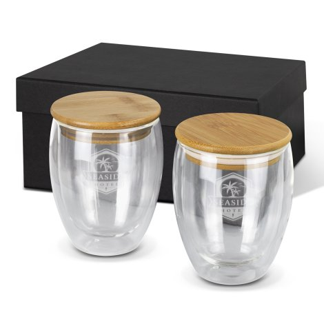 Azzurra Glass Set - 350ml branded drinkware product image