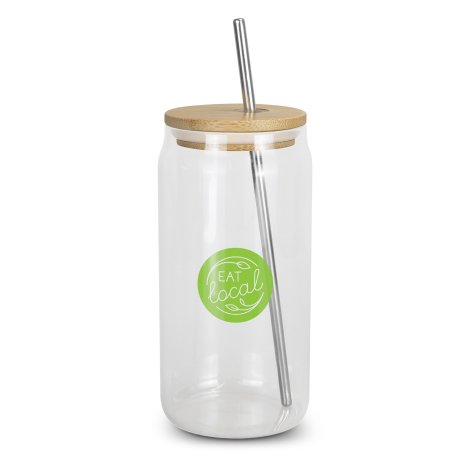 Fallon Glass Tumbler product example for Imitation Etch