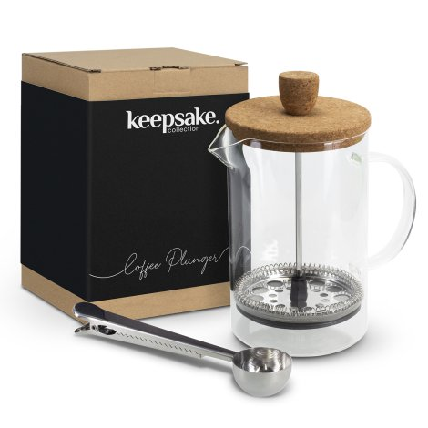 Keepsake Onsen Coffee Plunger branded drinkware product image