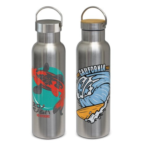Nomad Deco Vacuum Bottle - Stainless branded drinkware product image