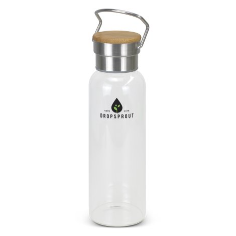 Nomad Glass Bottle branded drinkware product image