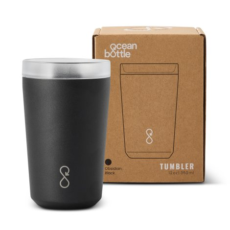 Ocean Bottle vacuum tumbler and presentation packaging
