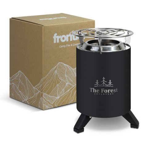 Frontier Camp Fire and Cooker branded outdoor and leisure product image
