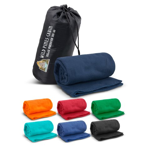 Glasgow Fleece Blanket in Carry Bag branded outdoor and leisure product image