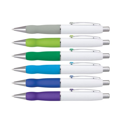 Turbo Pen - White Barrel branded pen product image