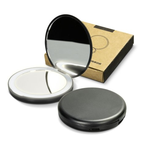 Ella LED Compact Mirror branded personal product image