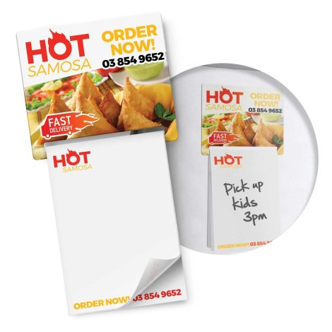 Magnetic Memo Pad A7 - Full Colour branded print product image