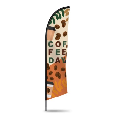 Small Feather Flag Kit branded print product image