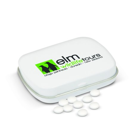 Rectangular Mint Tin branded promotional giveaways product image