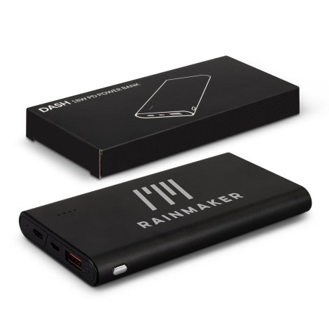 Dash 18W PD Power Bank product example for Prism Digital Printing